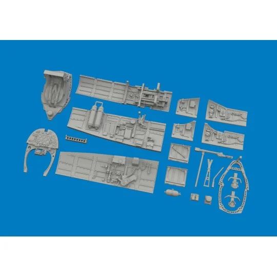 Spitfire Mk.Vb cockpit PRINT for Eduard, 1/72 - Eduard Accessories ...
