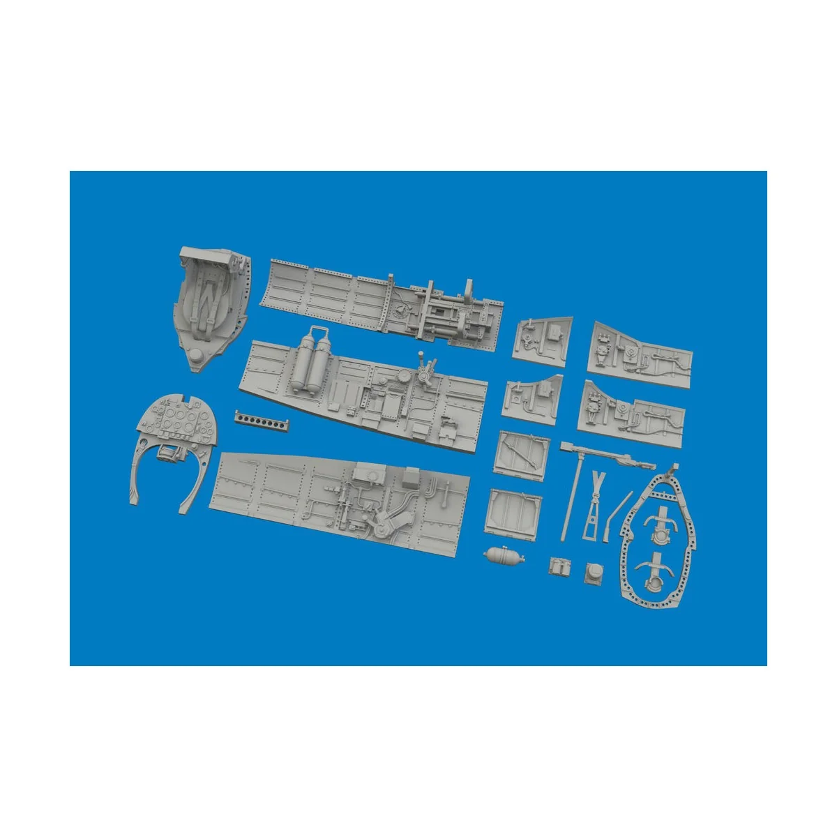 Spitfire Mk.Vb cockpit PRINT for Eduard, 1/72 - Eduard Accessories ...