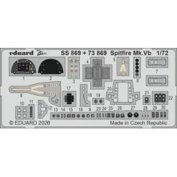 Spitfire Mk.Vb for IBG Models, 1/72 - Eduard Accessories SS869