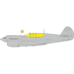P-40K Tface for Eduard, 1/48 - Eduard Accessories EX1171