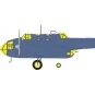 Hampden TB Mk.I torpedo bomber Tface for ICM, 1/48 - Eduard Accesso...
