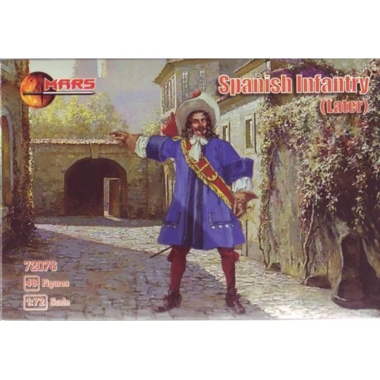 Spanish infantry (late), 1/72 - Mars Figures MS72076