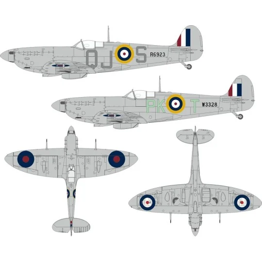 Spitfire Mk.Vb early British national insignia for Kotare, 1/32 - E...