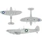 Spitfire Mk.Vb early US national insignia for Kotare, 1/32 - Eduard...