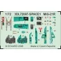 MiG-21R SPACE for Eduard, 1/72 - Eduard Accessories 3DL72087