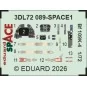 Bf 109K-4 SPACE for Eduard, 1/72 - Eduard Accessories 3DL72089