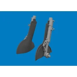 Spitfire Mk.IX/XVI undercarriage legs PRINT for Eduard, 1/48 - Edua...