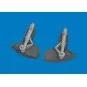 Spitfire Mk.IX/XVI undercarriage legs PRINT for Eduard, 1/48 - Edua...