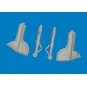 Spitfire Mk.IX/XVI undercarriage legs PRINT for Eduard, 1/48 - Edua...