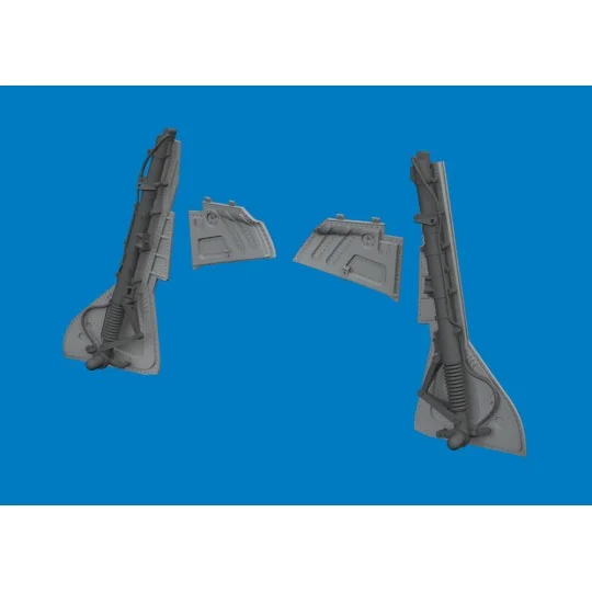 Fw 190A-3/A-4 undercarriage legs PRINT for Eduard, 1/48 - Eduard Ac...