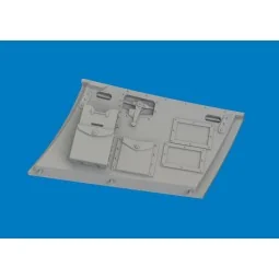 Hurricane Mk.I cockpit door PRINT for Arma Hobby, 1/48 - Eduard Acc...