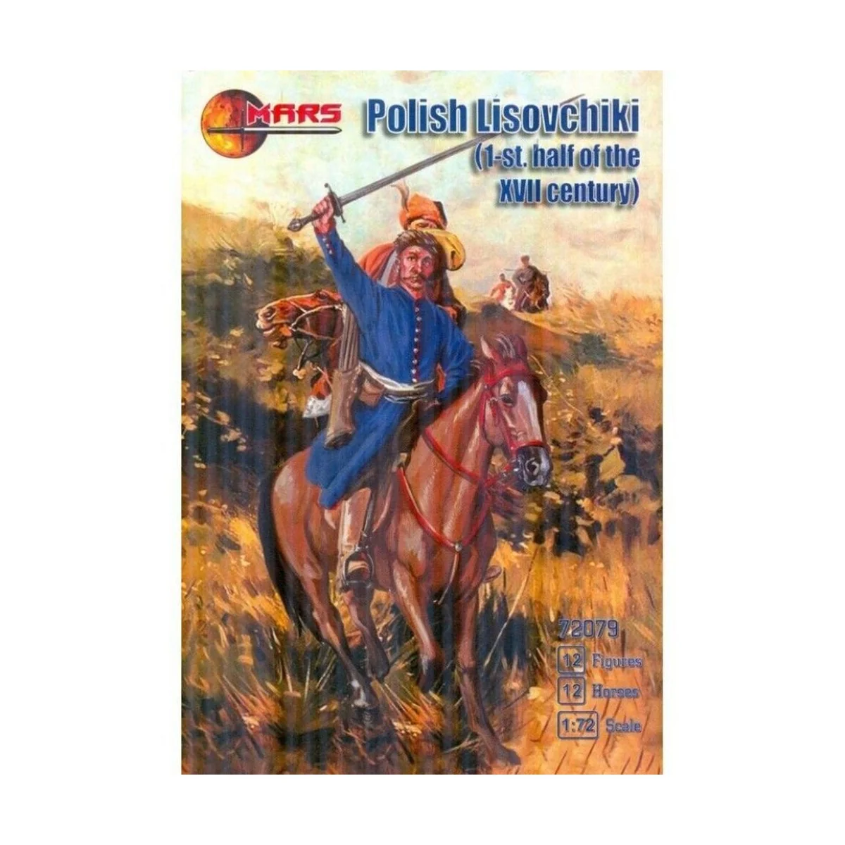 Polish lisovchiki, 1st half of the 17th, 1/72 - Mars Figures MS72079 Polish lisovchiki, 1st half of the 17th, 1/72 - Mars Figures MS72079