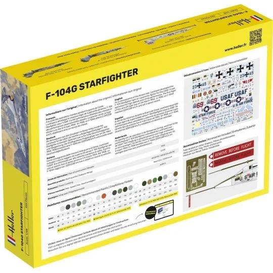 STARTER KIT F-104G Starfighter, 1/48 - Heller 35520