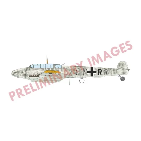 Bf 110F, 1/72 - Eduard Plastic Kits 7084
