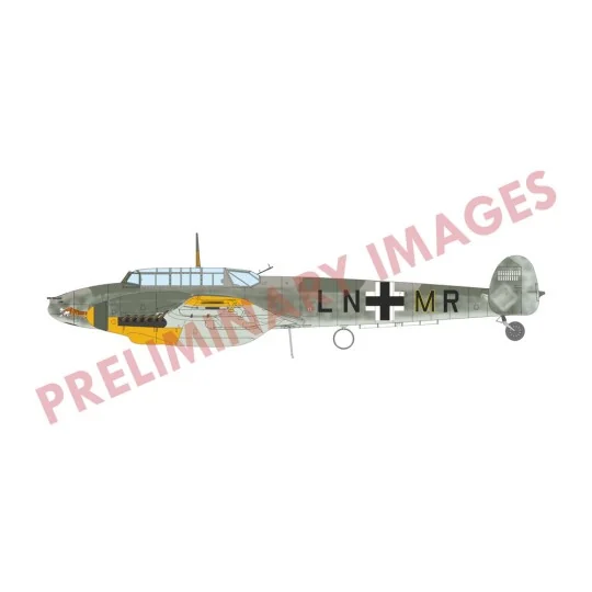 Bf 110F, 1/72 - Eduard Plastic Kits 7084