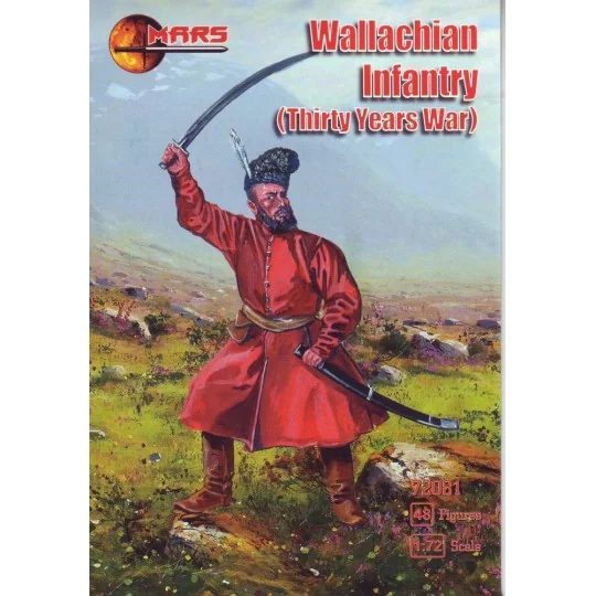 Wallachian Infanty, Thirty Years War, 1/72 - Mars Figures MS72081 Wallachian Infanty, Thirty Years War, 1/72 - Mars Figures MS72081