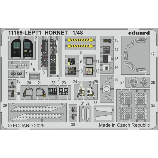 HORNET LEGACY, 1/48 - Eduard Plastic Kits 11195