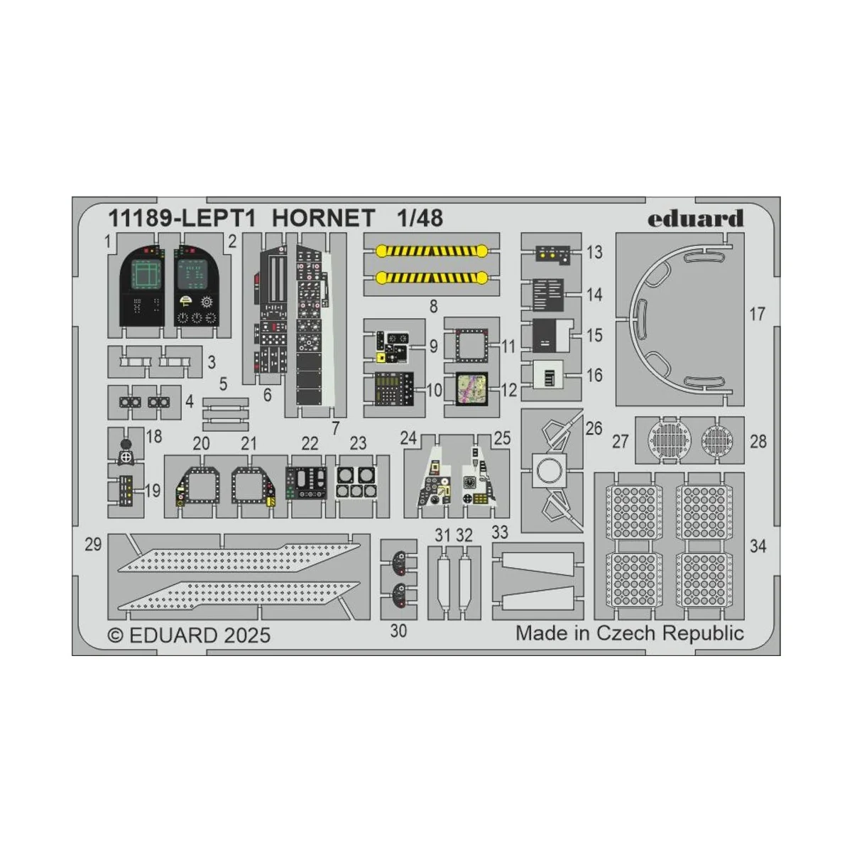HORNET LEGACY, 1/48 - Eduard Plastic Kits 11195