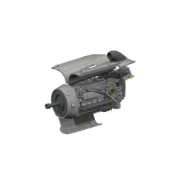 Bf 109K-4 engine PRINT 1/72 for Eduard, 1/72 - Eduard Accessories 6...