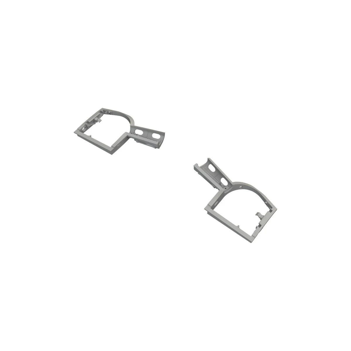 Bf 109K-4 wheel bays PRINT 1/72 for Eduard, 1/72 - Eduard Accessori...