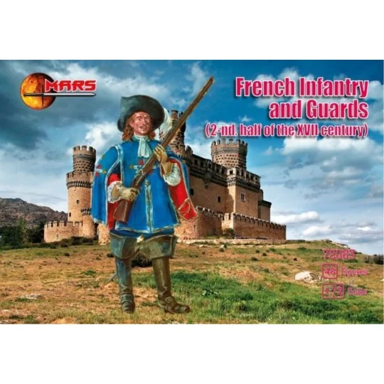 French Infantry and Guards, 1/72 - Mars Figures MS72083 French Infantry and Guards, 1/72 - Mars Figures MS72083