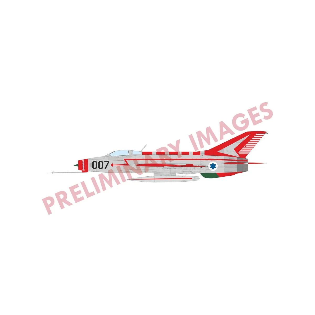 MiG-21F-13, 1/48 - Eduard Plastic Kits 84213