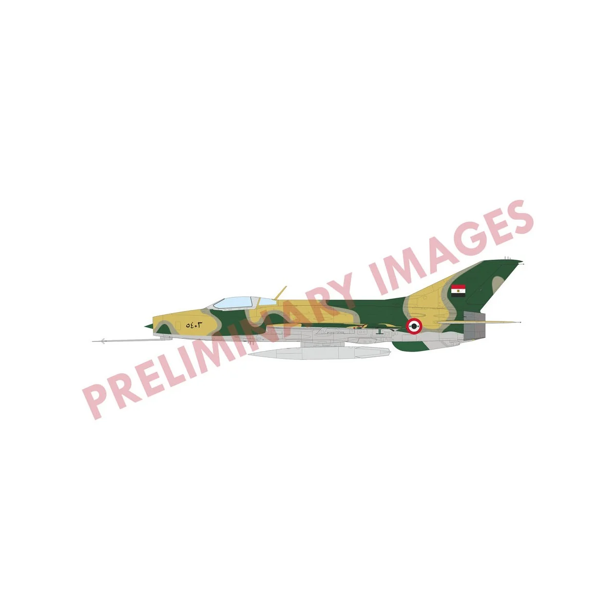 MiG-21F-13, 1/48 - Eduard Plastic Kits 84213
