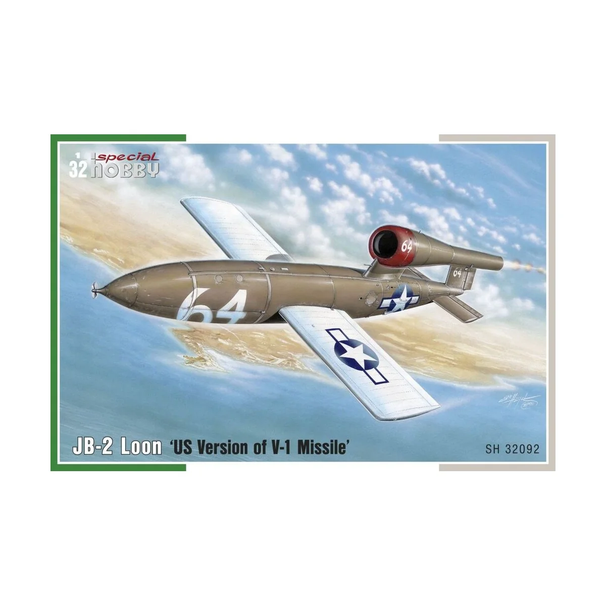 JB-2 Loon 'US Version of V-1 Missile', 1/32 - Special Hobby 100-SH3...