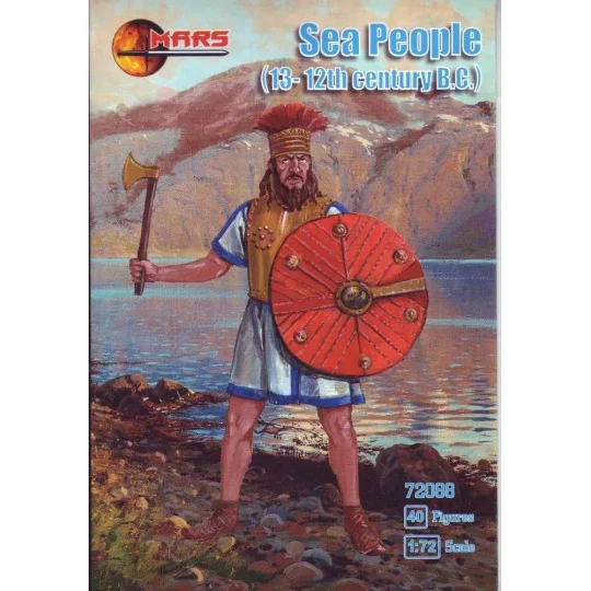Sea Peoples, 13-12th century BC, 1/72 - Mars Figures MS72088 Sea Peoples, 13-12th century BC, 1/72 - Mars Figures MS72088