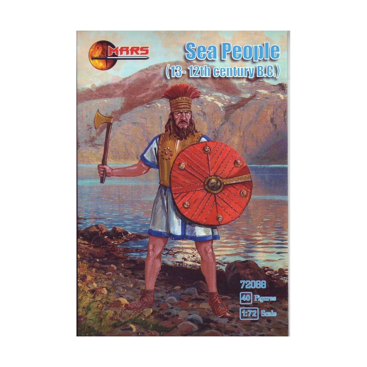 Sea Peoples, 13-12th century BC, 1/72 - Mars Figures MS72088 Sea Peoples, 13-12th century BC, 1/72 - Mars Figures MS72088