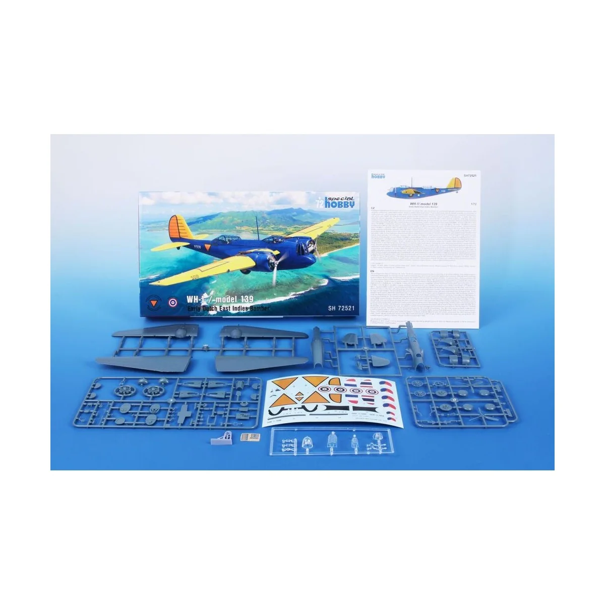 WH-1 / model 139 'Early Dutch East Indies Bomber', 1/72 - Special H...