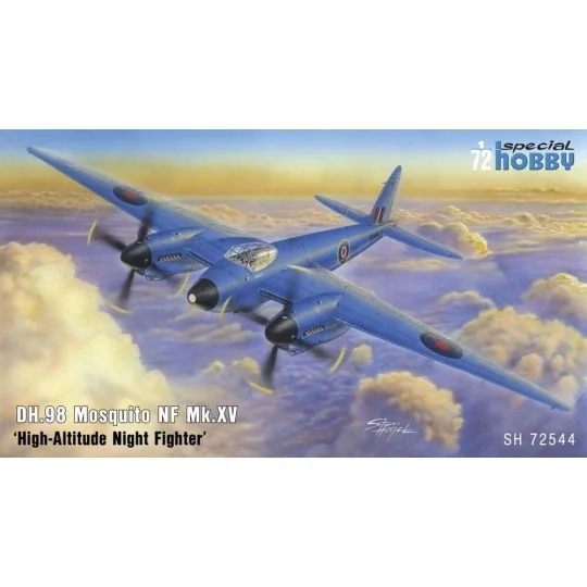 DH.98 Mosquito NF Mk.XV 'High-Altitude Night Fighter', 1/72 - Speci...