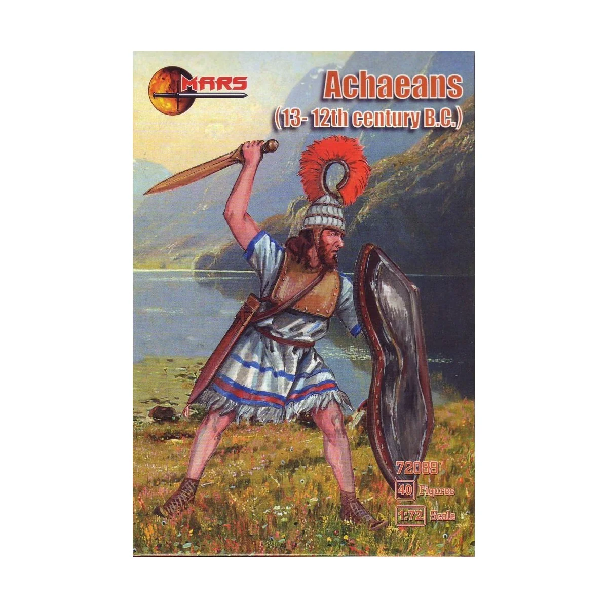 Achaean warriors, 13-12th century BC, 1/72 - Mars Figures MS72089 Achaean warriors, 13-12th century BC, 1/72 - Mars Figures MS72089