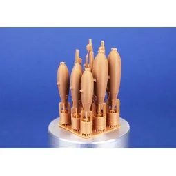 HP.52 Hampden B.Mk.I - Wing Bomb Ordnance Set for ICM, 1/48 - CMK 1...