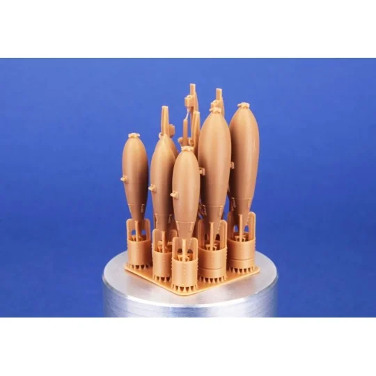 HP.52 Hampden B.Mk.I - Wing Bomb Ordnance Set for ICM, 1/48 - CMK 1...