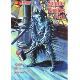 Zomby Pirates, part II, 1/72 - Mars Figures MS72090