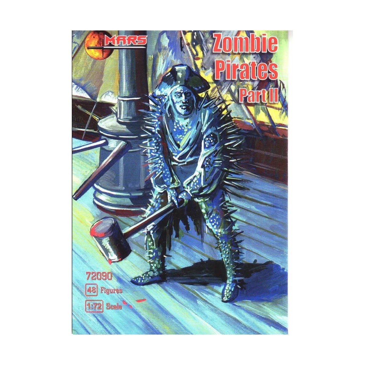 Zomby Pirates, part II, 1/72 - Mars Figures MS72090 Zomby Pirates, part II, 1/72 - Mars Figures MS72090