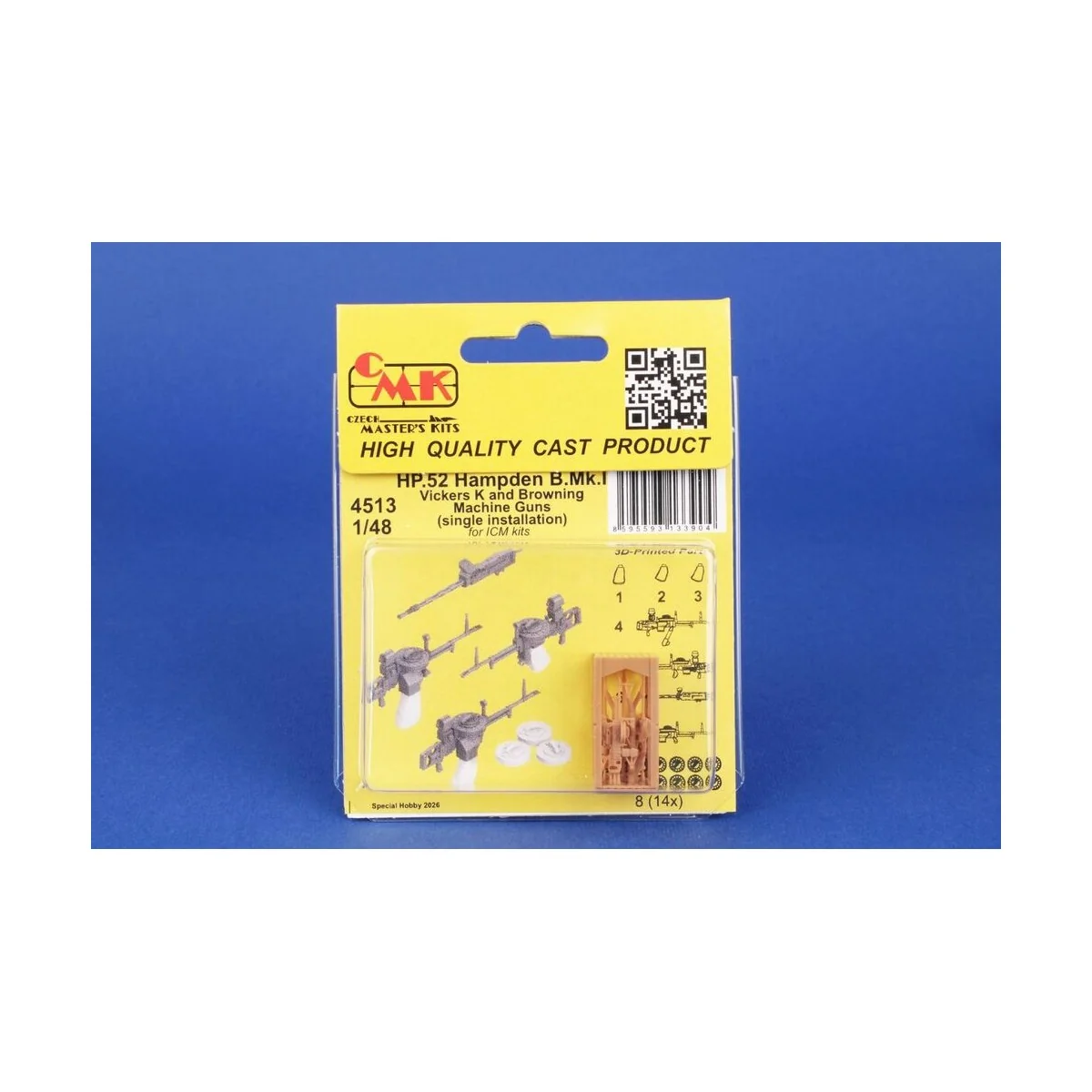 HP.52 Hampden B.Mk.I - Vickers K and Browning Machine Guns (single ...