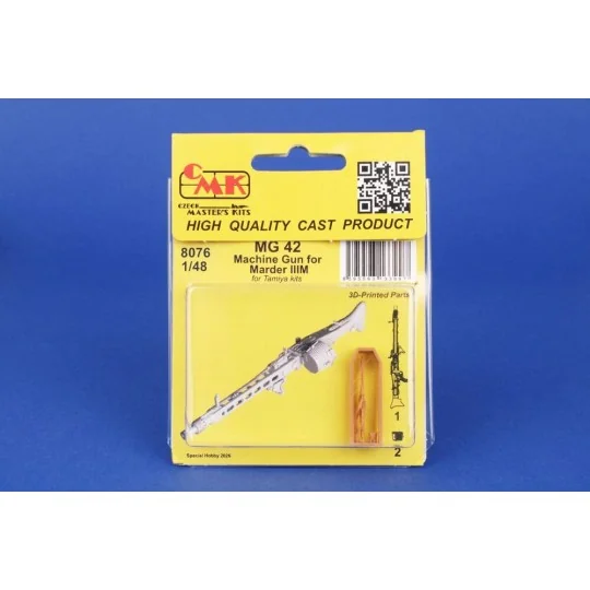 MG 42 Machine Gun for Marder IIIM for Tamiya, 1/48 - CMK 129-8076