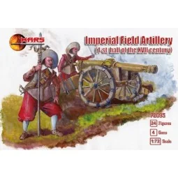 Imperial fiel artillery, XVII century, 1/72 - Mars Figures MS72093