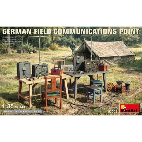 German Field Communications Point, 1/35 - MiniArt 53002