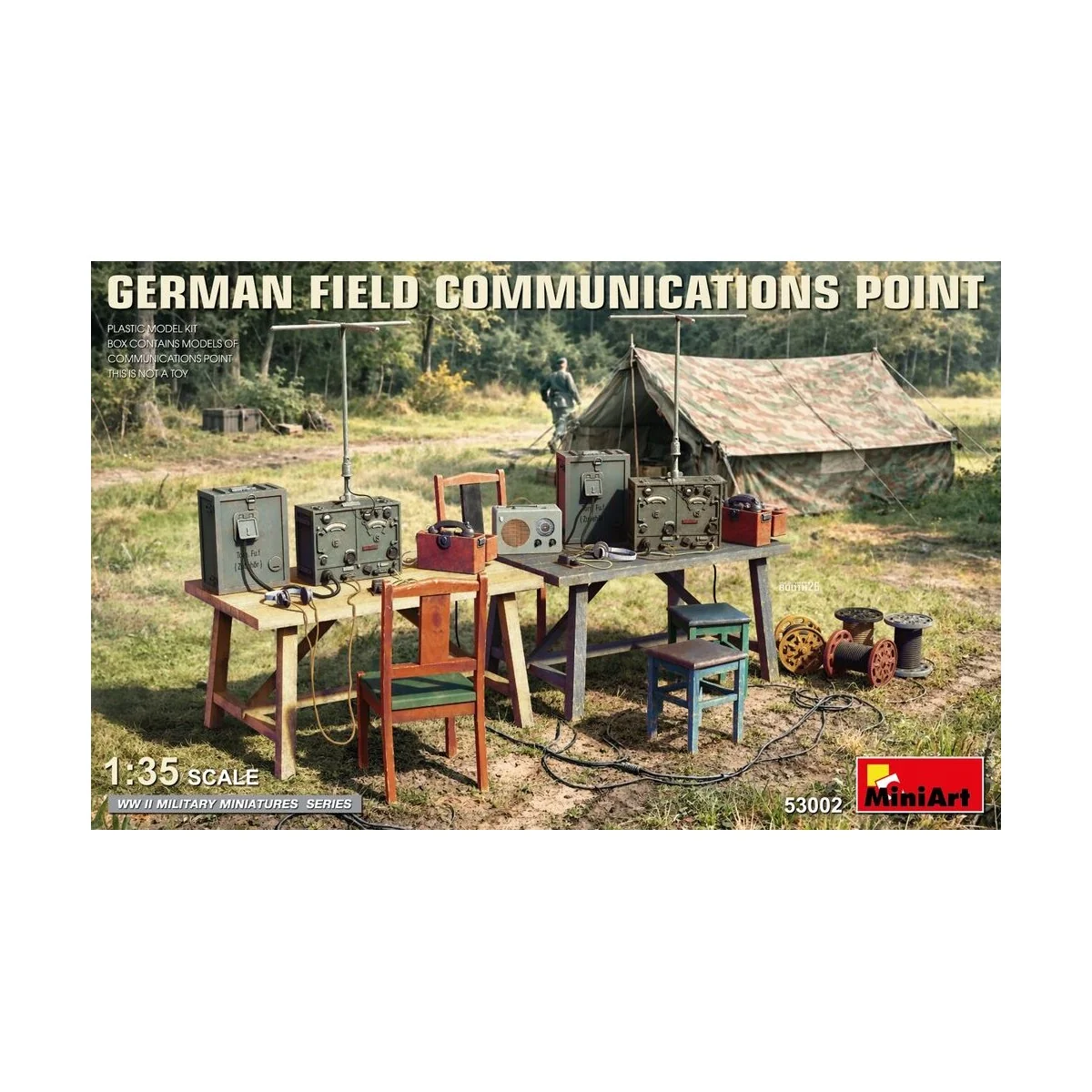 German Field Communications Point, 1/35 - MiniArt 53002