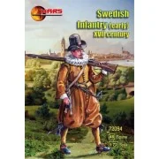 Swedish infantry(early), XVII century, 1/72 - Mars Figures MS72094