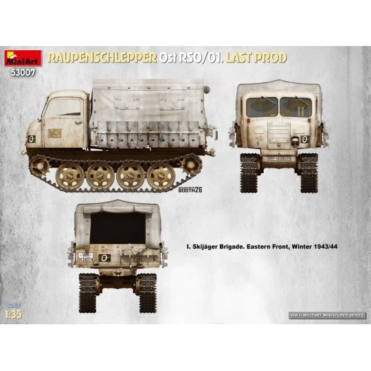Raupenschlepper Ost RSO/01. Last Prod, 1/35 - MiniArt 53007