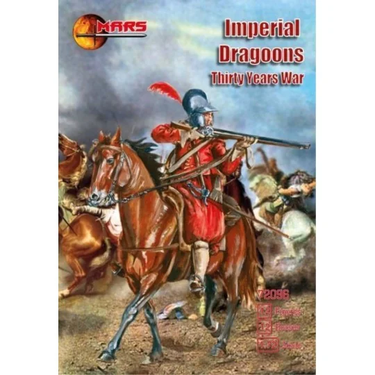 Imperial dragoons, Thirty Years War - Mars Figures MS72096