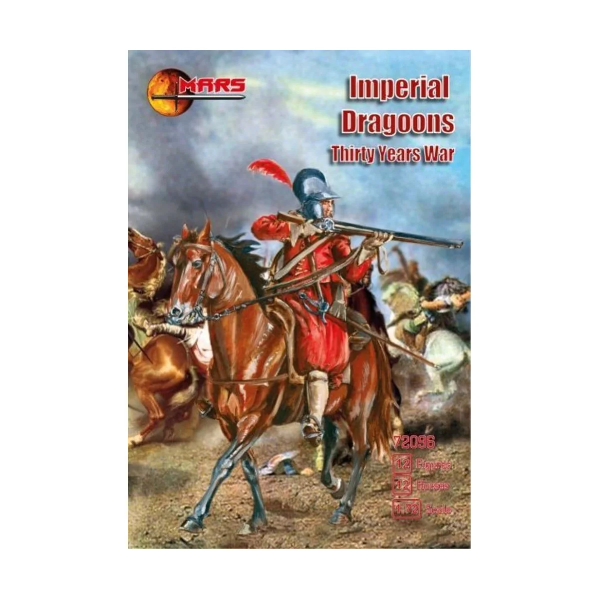 Imperial dragoons, Thirty Years War - Mars Figures MS72096