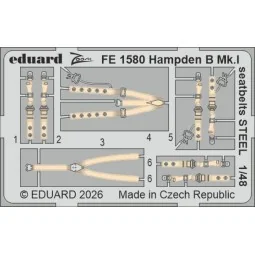 Hampden B Mk.I 1/48 for ICM, 1/48 - Eduard Accessories BIG49475