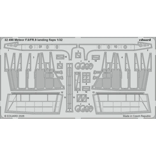 Meteor FR.9 1/32 for Revell, 1/32 - Eduard Accessories BIG33174